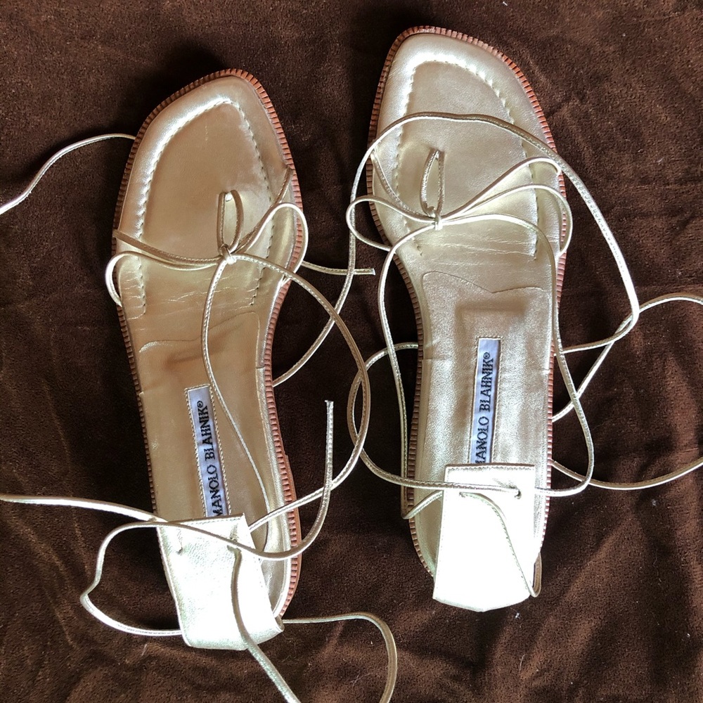Manolo Blahnik Sandals NWT - Picture 3 of 9